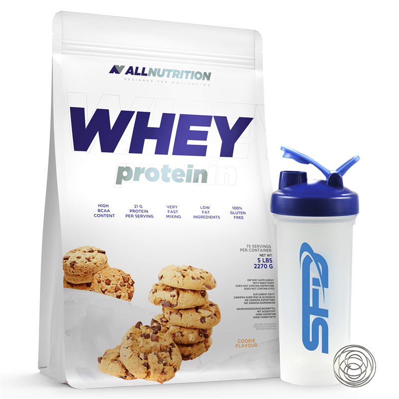 ALLNUTRITION Whey Protein + Big Shaker