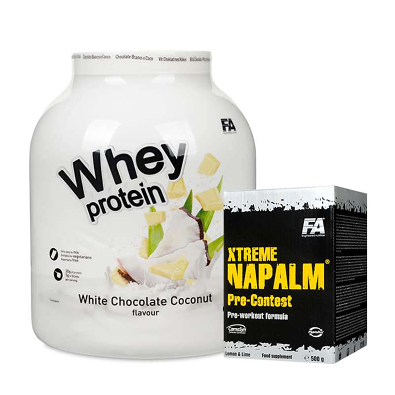 Fitness Authority Whey Protein + Xtreme Napalm Pre-Contest