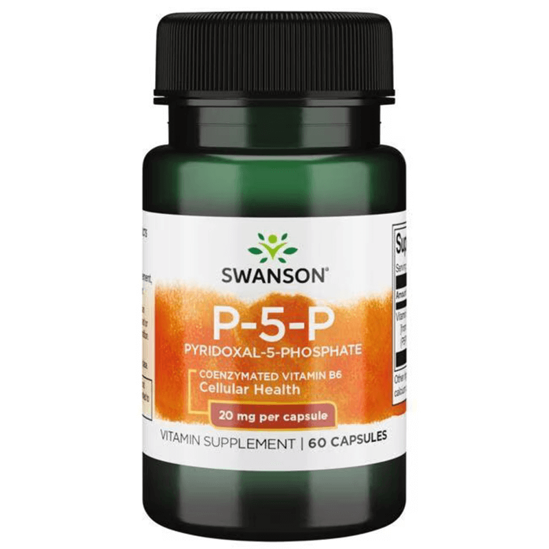 Swanson P-5-P (Pyridoxal-5-Phosphate) Coenzymated VitaminB-6