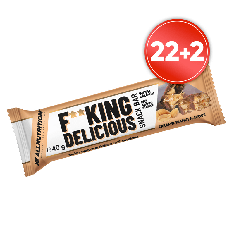 ALLNUTRITION 22+2 Gratis Fitking Snack Bar 40g