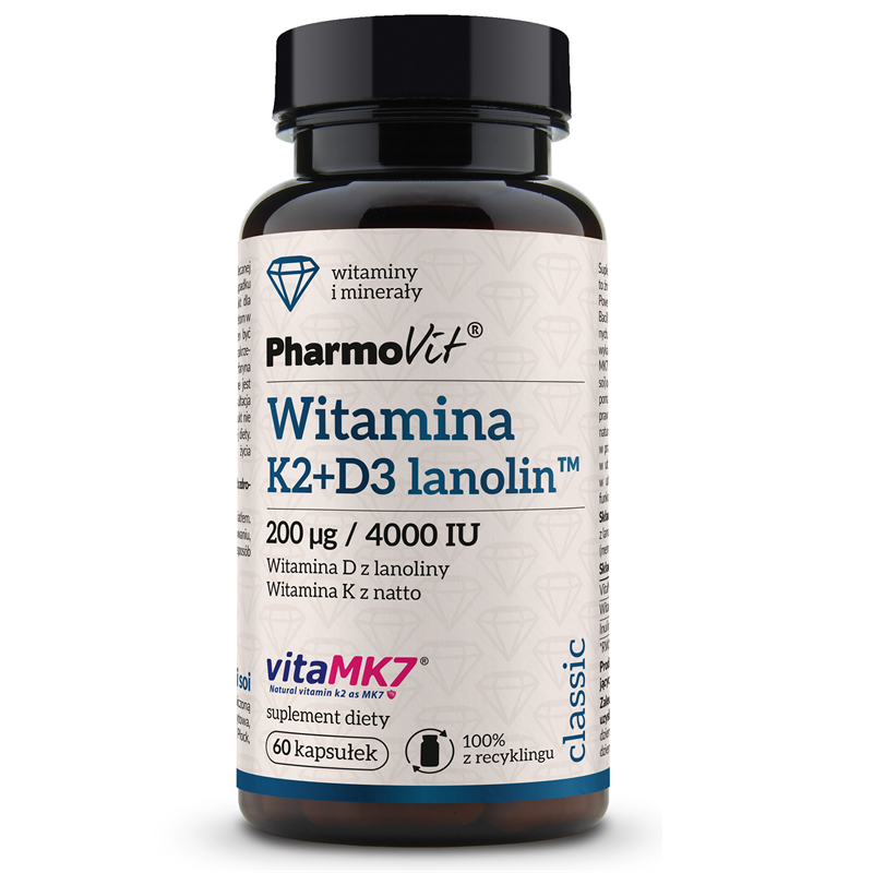 Pharmovit Witamina K2 + D3 Lanolin