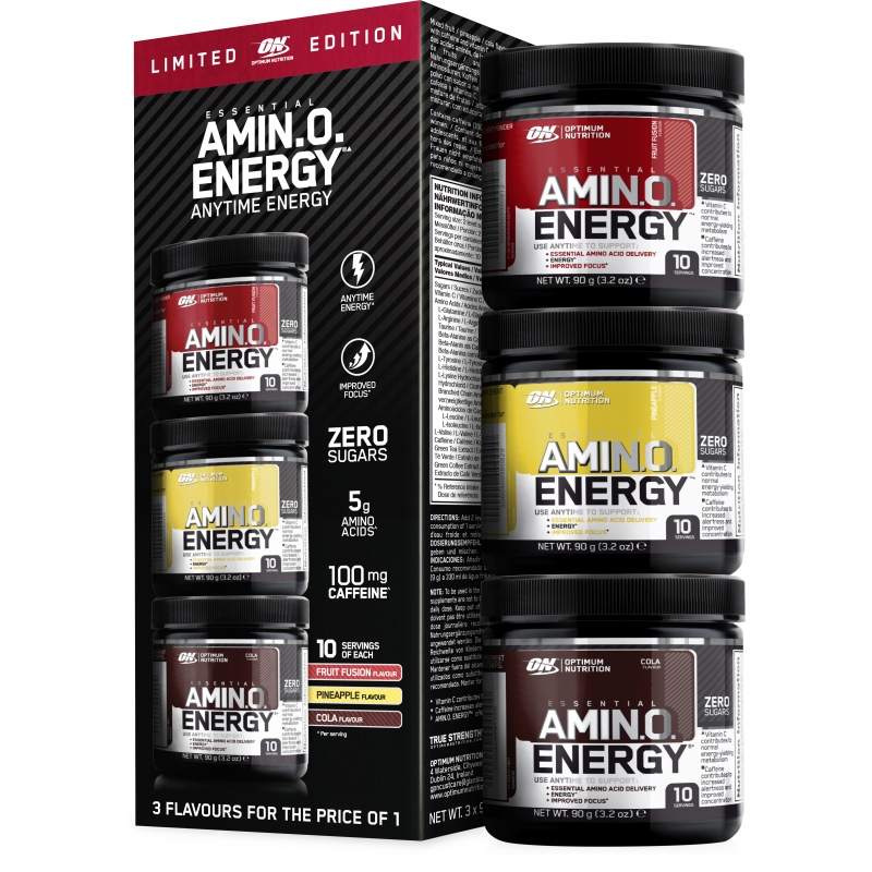Optimum Nutrition Amino Energy Promo Box