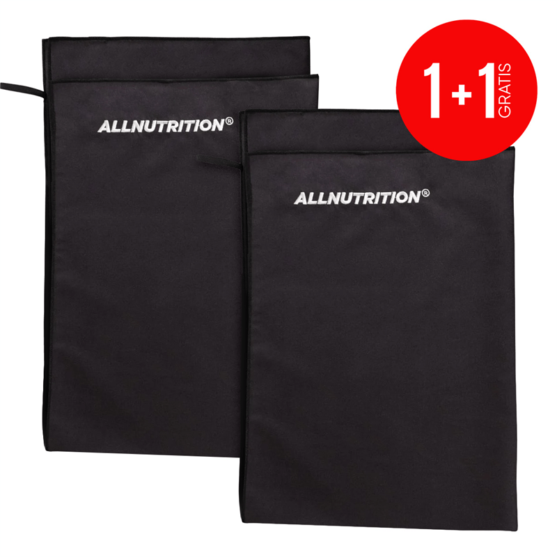 ALLNUTRITION 1+1 GRATIS Ręcznik z mikrofibry Black