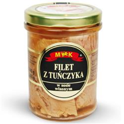 Filet z tuńczyka w sosie własnym