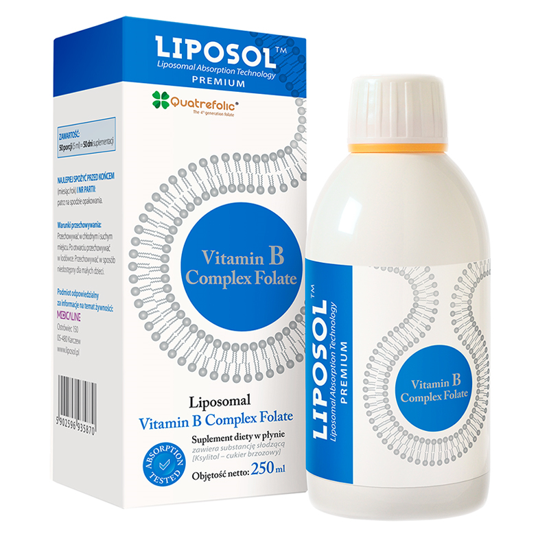 Medicaline Liposol Vitamin B Complex Folate