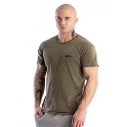Męski T-SHIRT Rubbed Green