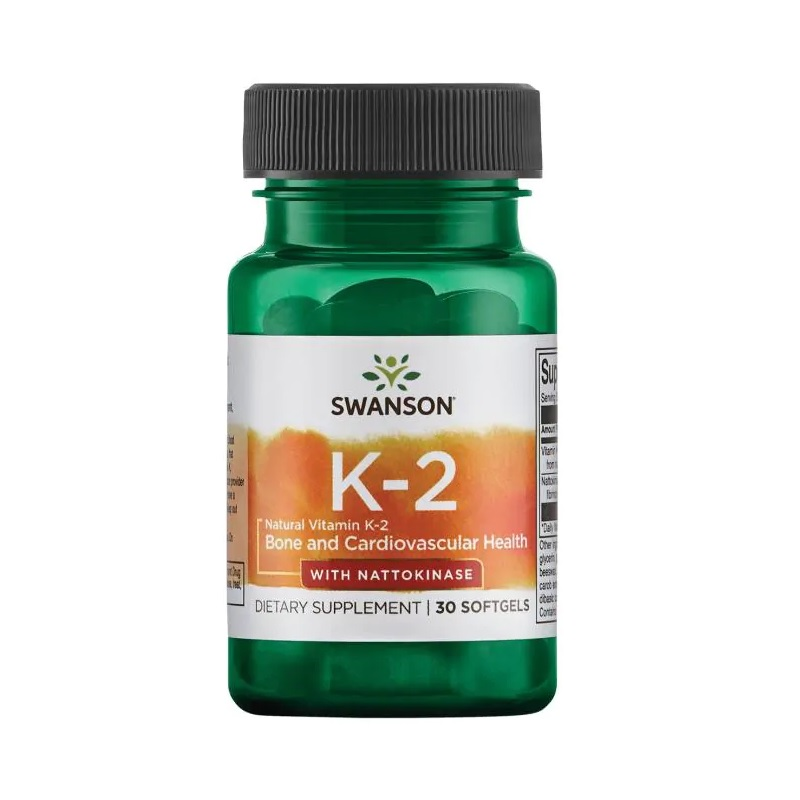 Swanson Natural Vitamin K-2 with Nattokinase