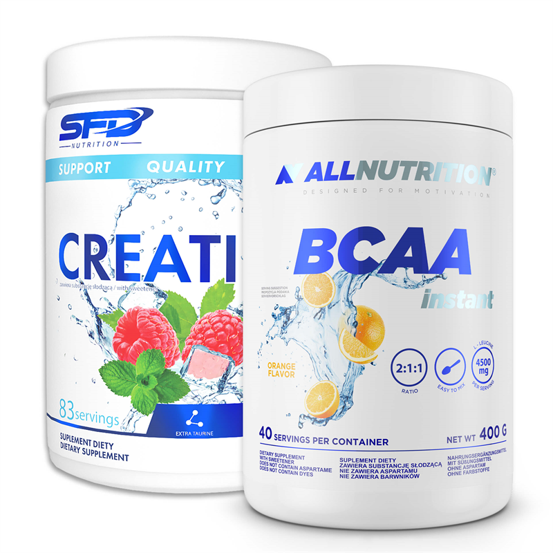 SFD NUTRITION Creatine 500 g + Bcaa Instant 400g