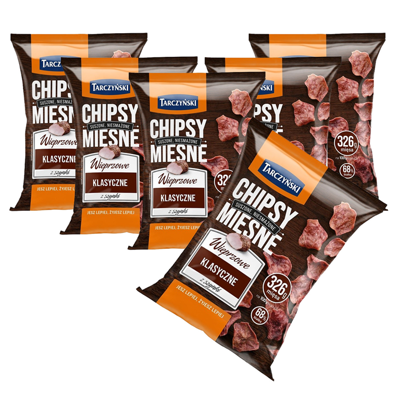 Tarczyński 5 + 1 GRATIS Chipsy Mięsne 25g