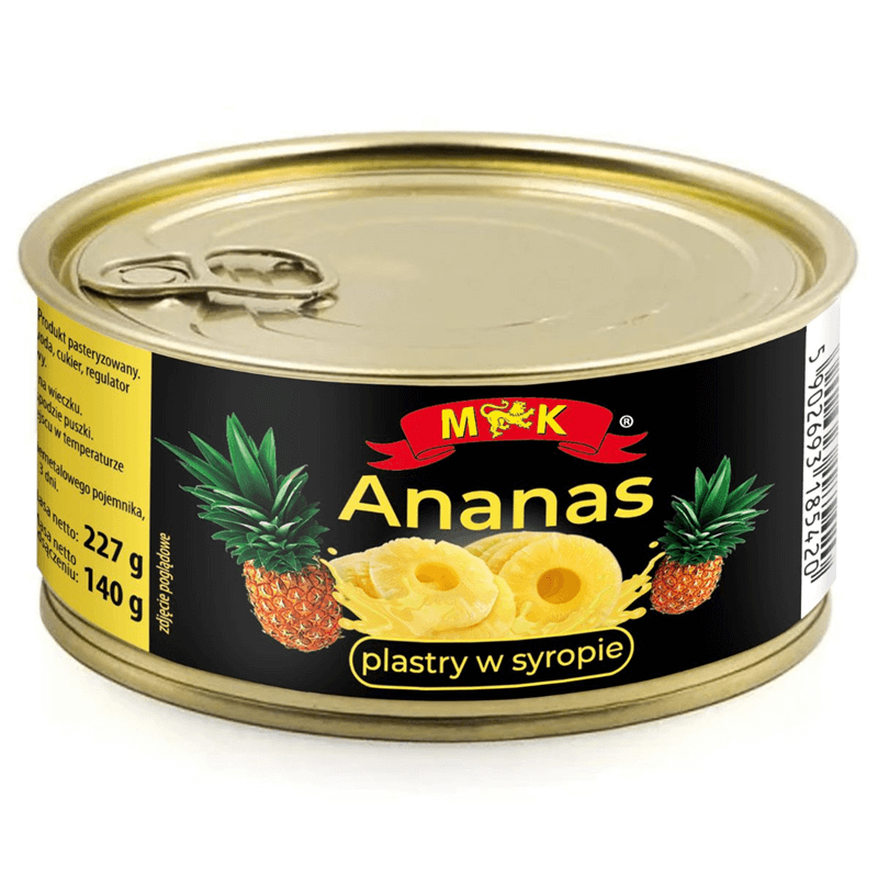 MK Ananas plastry w syropie