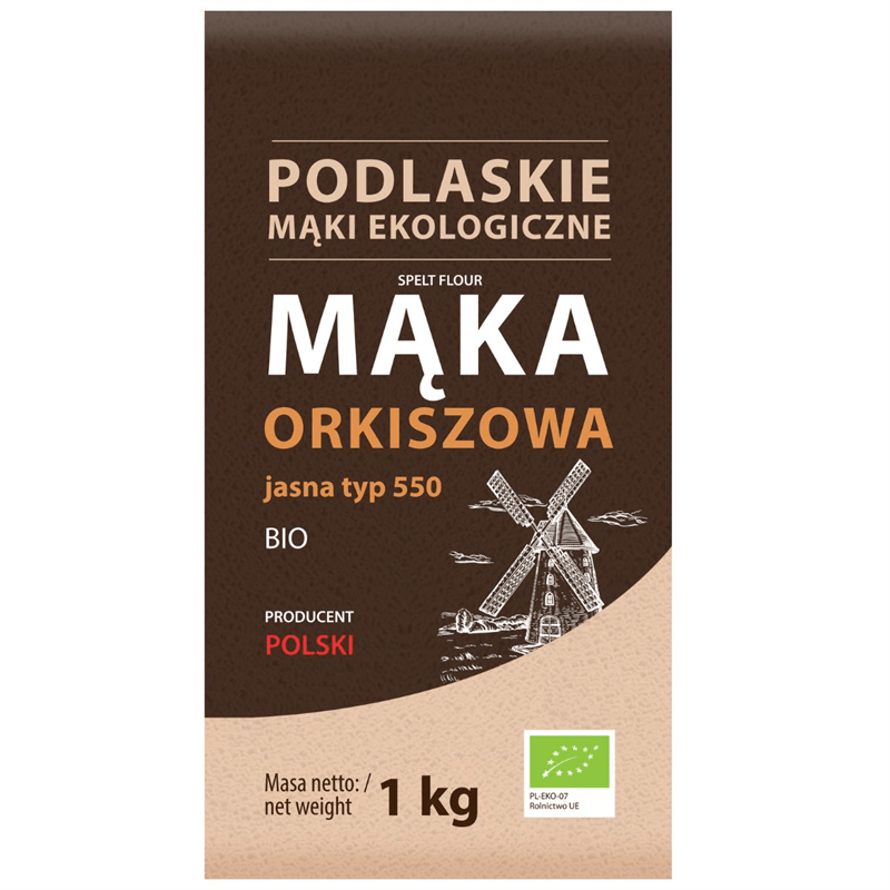 BioLife Mąka orkiszowa jasna typ 550 BIO