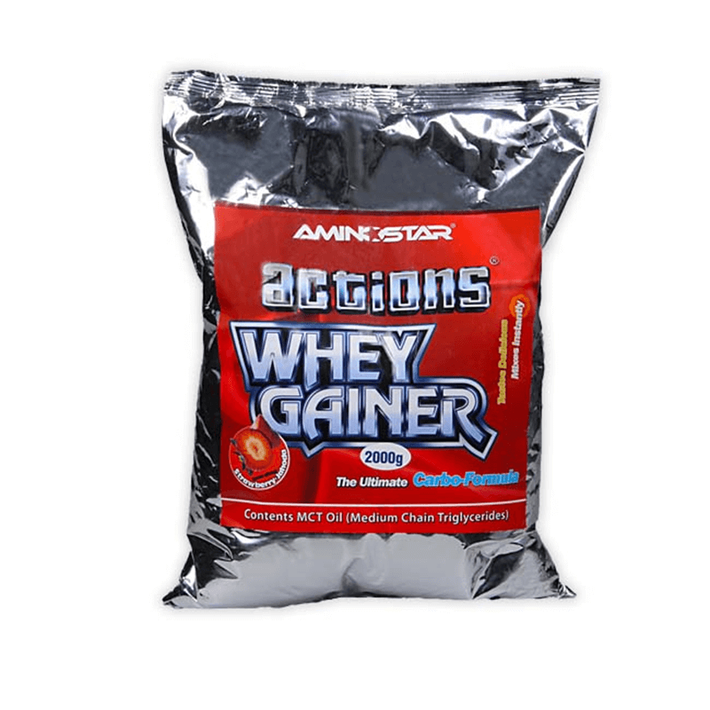 Aminostar Whey Gainer ACTIONS