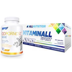VitaminALL SPORT 60 kaps + Odporność Max 90tab