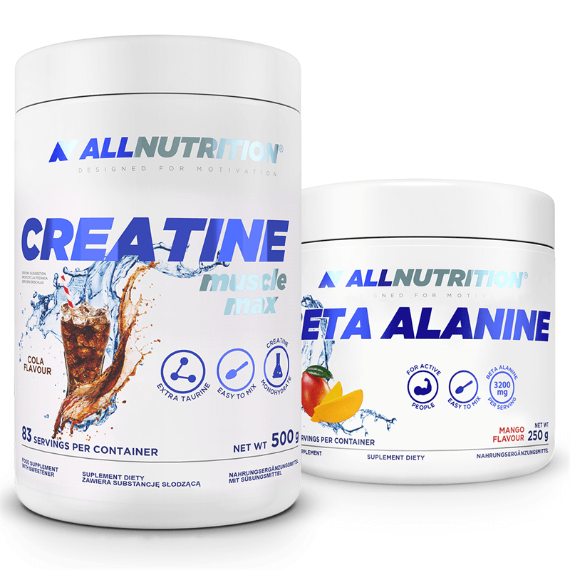 ALLNUTRITION Creatine Muscle Max 500g + Beta Alanine 250g