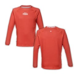 Rashguard męski długi rękaw Brick Red