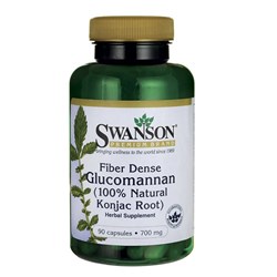 Fiber Dense Glucomannan (100% Natural Konjac Root)