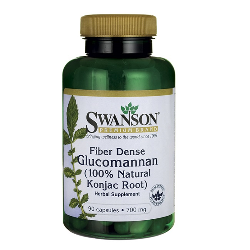 Swanson Fiber Dense Glucomannan (100% Natural Konjac Root)
