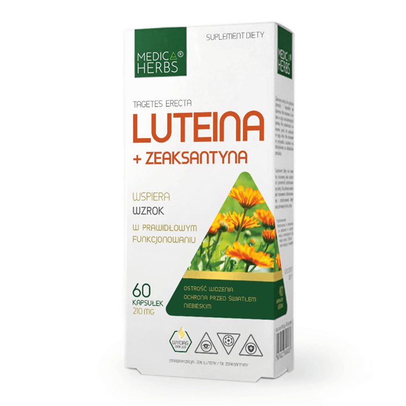 Medica Herbs Luteina + Zeaksantyna