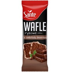 Wafle ryżowe z czekoladą