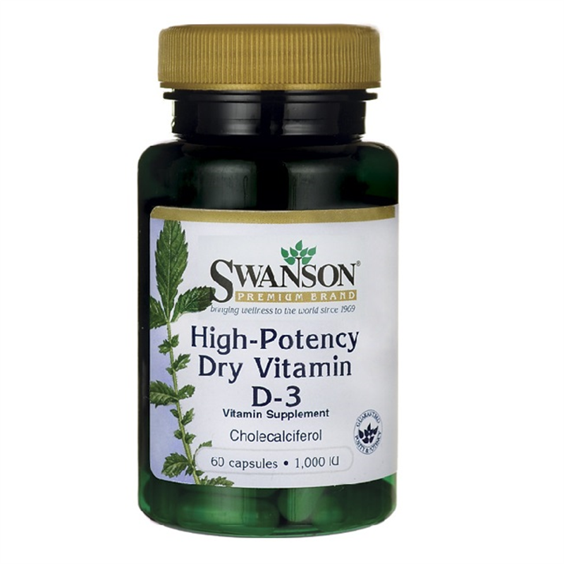 Swanson High-Potency Dry Vitamin D-3