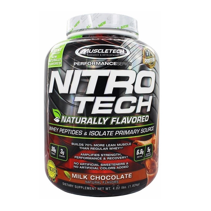 Muscletech Nitro Tech Performance Naturally Flavored