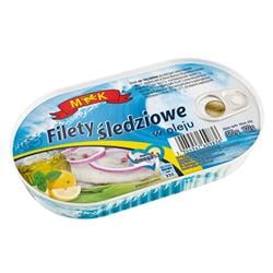 Filety śledziowe w oleju