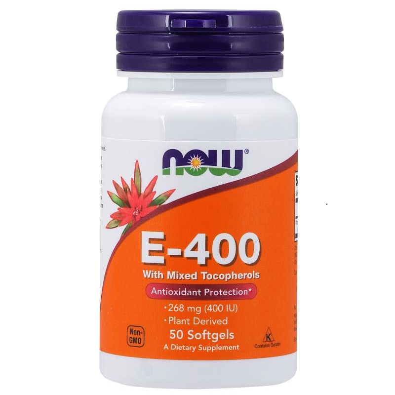 Now E-400 With Mixed Tocopherols